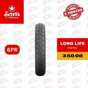 SR LONG LIFE F/R-4PR 3.50.08