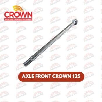 AXLE FRONT CROWN 125