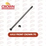 AXLE FRONT CROWN 70