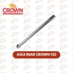 AXLE REAR CROWN 125