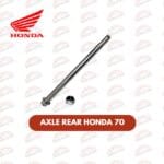AXLE REAR HONDA 70
