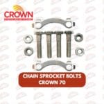CHAIN SPROCKET BOLTS CROWN 70