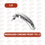 MUDGUARD CHROME FRONT 70 L.D