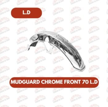 MUDGUARD CHROME FRONT 70 L.D