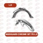 MUDGUARD CHROME SET 70 L.D